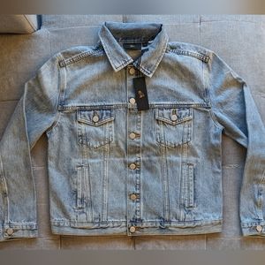 OVO Denim Trucker Jacket Washed Light Indigo Jacket